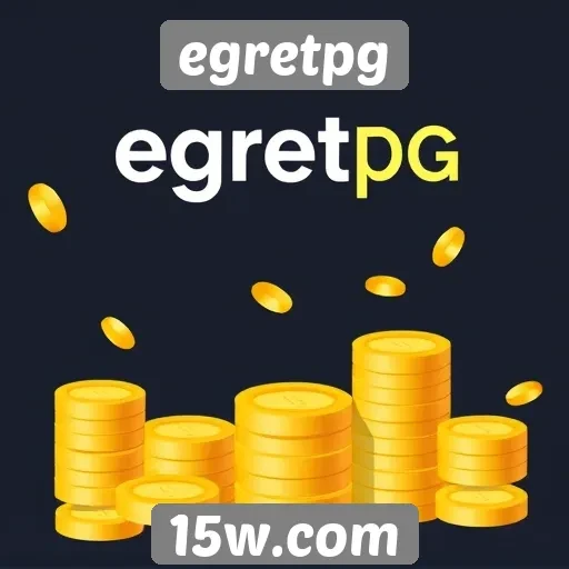 Recursos de monetização disponíveis na plataforma egretpg